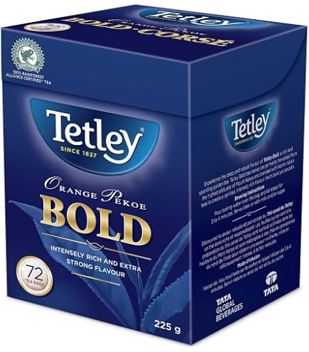 Amazon.com : Tetley Extra Strong 75 Btl : Grocery Tea Sampler
